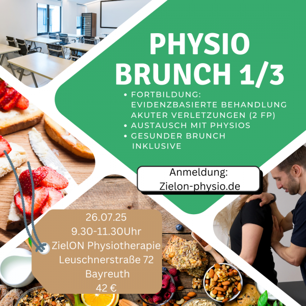 Physiobrunch 1: Evidenzbaiserte Behandlung Akkuter Verletzungen